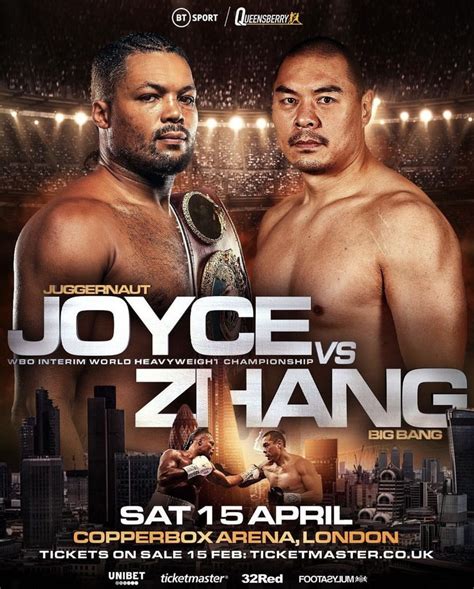 Fight Night Joe Joyce Vs Zhang Zhilei Juggernaut Vs Big Bang