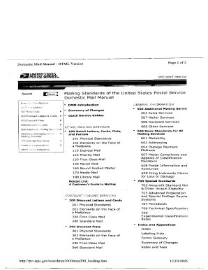 Fillable Online Supremecourt Domestic Mail Manual Html Version Fax