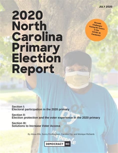 2020 North Carolina Primary Election Report - Democracy NC