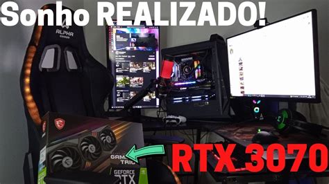 Setup Gamer Dos Sonhos Um Sonho Realizado Youtube