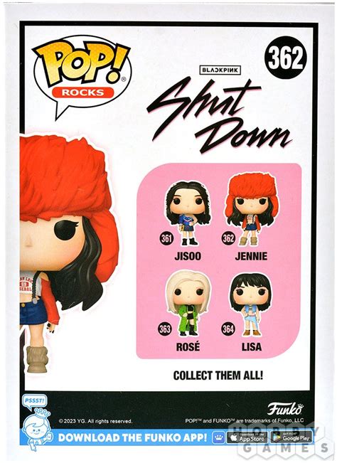 Фигурка Funko Pop Rocks Blackpink Jennie 362 Купить настольную