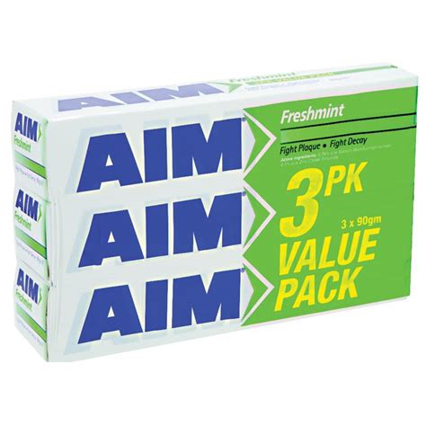 aim toothpaste fresh mint 3 pack - Chemist By Mail Maroubra