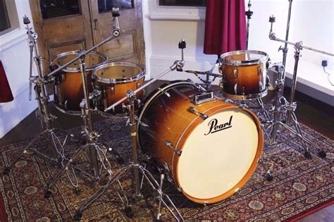 Pearl Session Custom Maple Drum Kit W Hardware In Datchet Berkshire