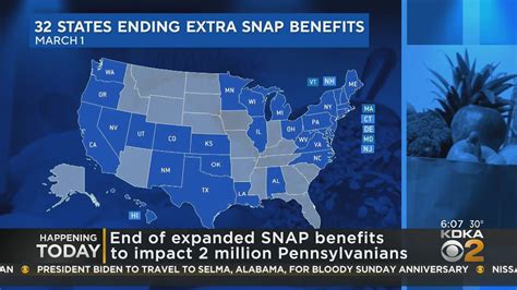 Pennsylvania Among States Ending Expanded SNAP Benefits YouTube