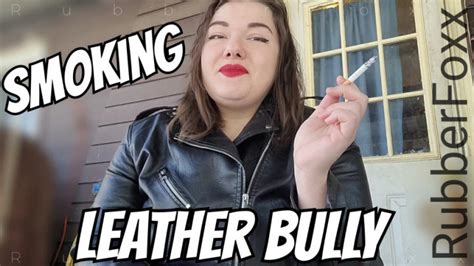 Rubberfoxx Cigarette Smoking BBW BULLY Humiliates You FEMDOM ManyVids