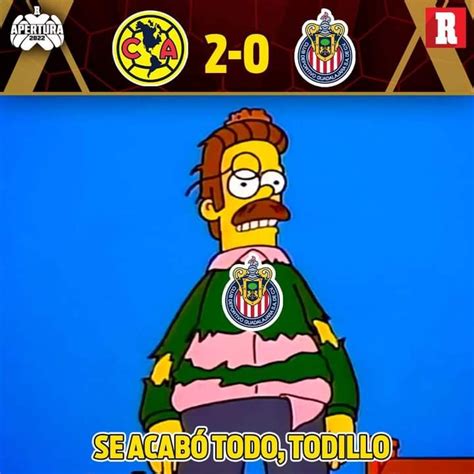 Estos Son Los Mejores Memes Del Clásico Entre América Y Chivas Cero Cero