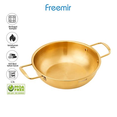 Jual Pre Order Freemir Panci Ramyun Korea Cm Panci Emas Ramen