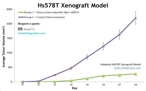 Hs578t Xenograft Model Altogen Labs