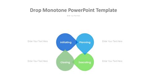 Drop Monotone Powerpoint Template Slidevilla