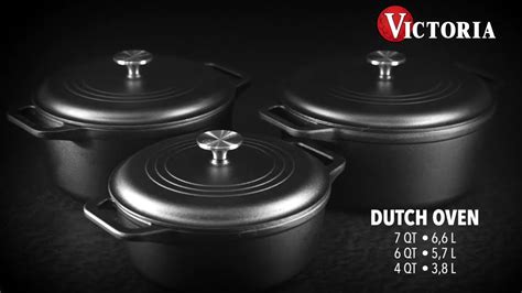 This Is Our Amazing Victoria Cast Iron Dutch Ovens And Qt Youtube