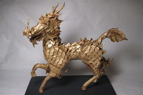 Incredible Origami Models From Chinese Culture And Mythology Origami