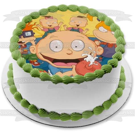 The Rugrats Chuckie Angelica Tommy Phil Lil Edible Cake Topper Image Abpid07423 Edible Cake