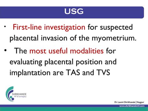 Presentation On Adherent Placenta By Dr Laxmi Shrikhande Ppt