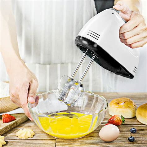 Uarter Hand Held Mixer Electric Whisk 7-Speeds Portable Hand Mixer Food ...