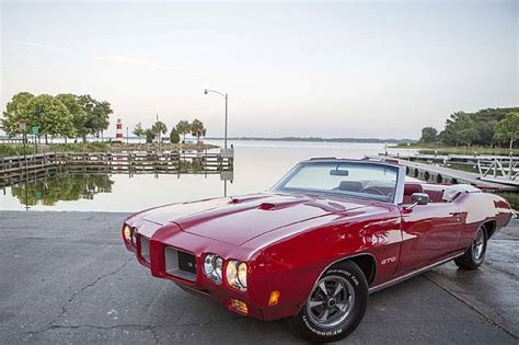 1970 Pontiac GTO Convertible Red AC Survivor Original Example