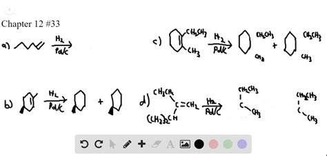 SOLVED Draw The Organic Products Formed When Each Alkene Is Treated