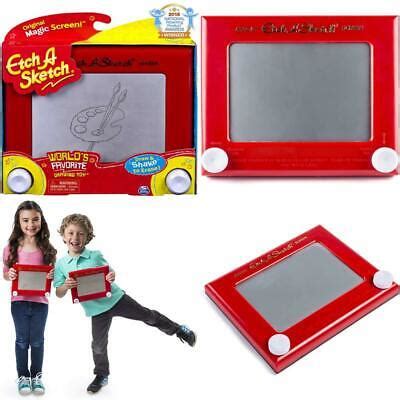 Etch A Sketch Classic Red Drawing Toy With Magic Screen For Ages