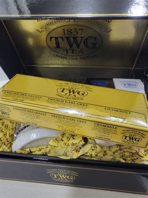 Twg Tea Gift Hamper Grands Crus Prestige Food Drinks Gift Baskets