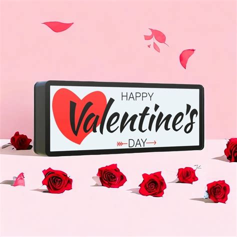 Happy Valentines Day Light Box By Zupa 3d Makerworld