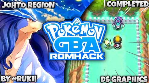 Best English Pokemon GBA ROM Hack With DS Graphics Johto Region New