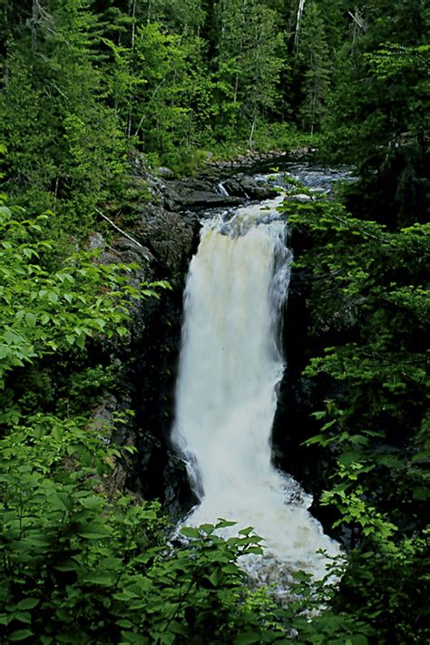 Photos of Moxie Falls, Maine