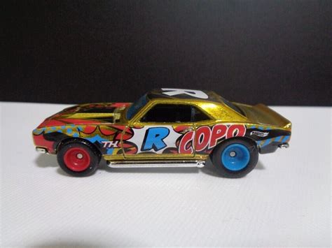 Hot Wheels 2023 Super Treasure Hunt 68 Copo Camaro Sth Gold Loose Ebay