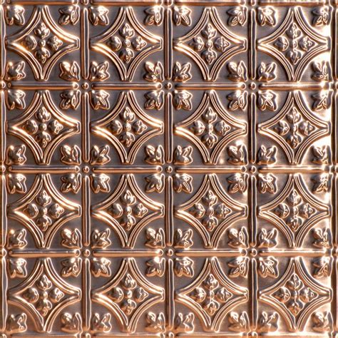 Princess Victoria Copper Ceiling Tile 0604 Copper Backsplash Copper Ceiling Tiles