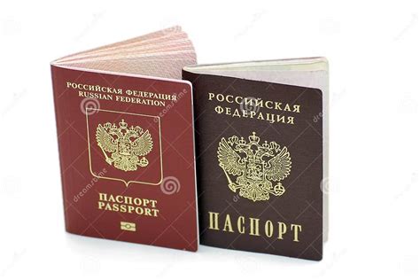 Documents Confirming Their Identity Passport Of The Citizen Of The