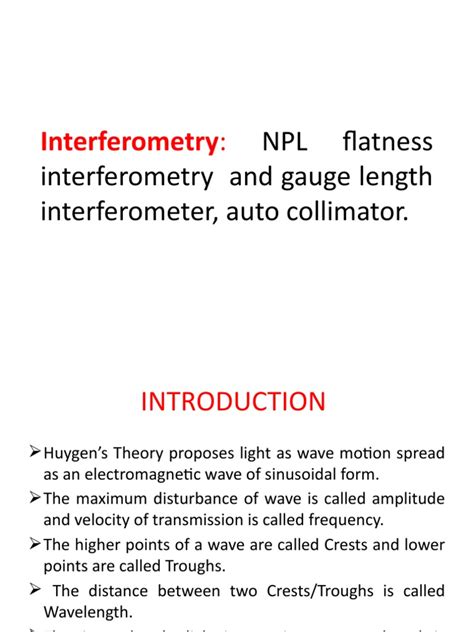 Unit 2-3 - Interferometry | PDF | Interferometry | Optics