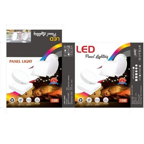 Duplex Printed LED Panel Light Packaging Box At Rs 8 5 In Ghaziabad