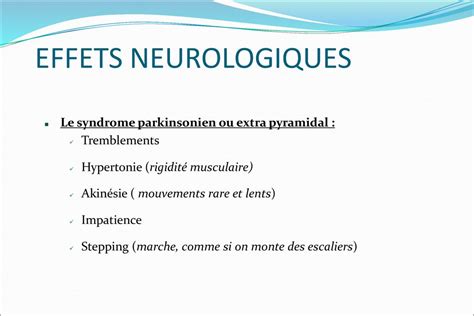 Les Neuroleptiques Ppt T L Charger