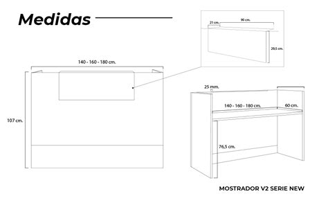 Recolectar 131 Images Escritorio De Recepcion Medidas Viaterra Mx