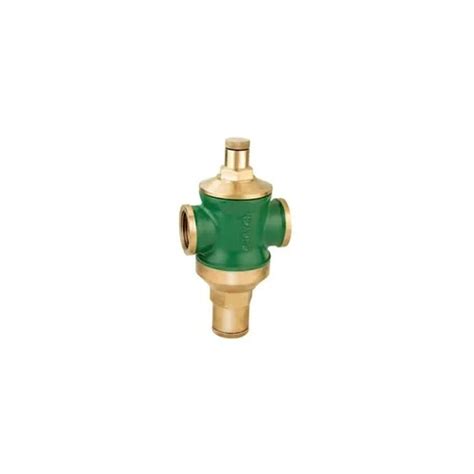 brass pressure reducing valve   size golden green color