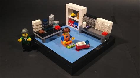 Lego Room Vignette Moc Tutorial Youtube