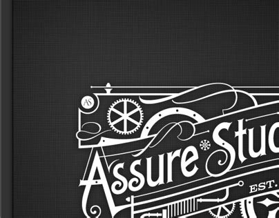 Assure Studios | Typography | Logo on Behance