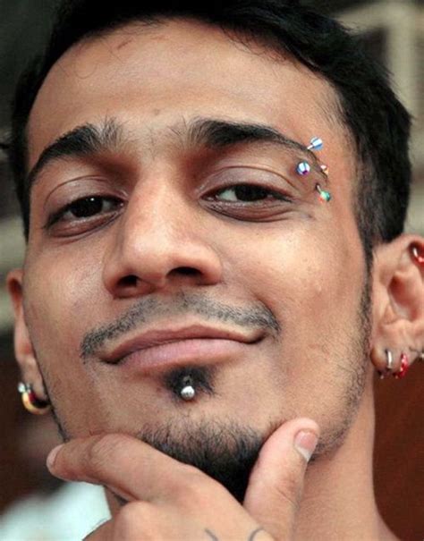 Men Piercing 46 Men S Piercings Piercing Eyebrow Piercing