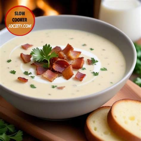 Hearty Crock Pot Crack Potato Soup Recipe