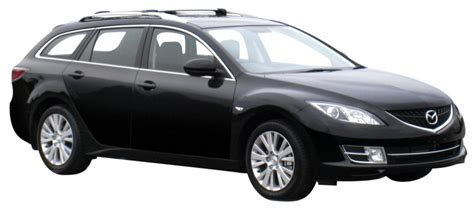Prorack 2 Bar Roof Rack Kit for Mazda 6 5dr Wagon 2008-2012 (S53 + )
