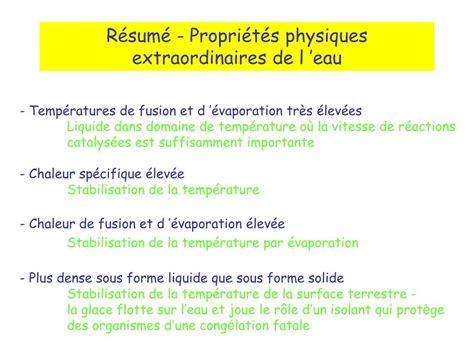 Ppt Chapitre Les Solutions Aqueuses Propri T S De Leau A