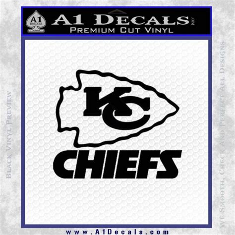 Kansas City Chiefs Decal Sticker » A1 Decals