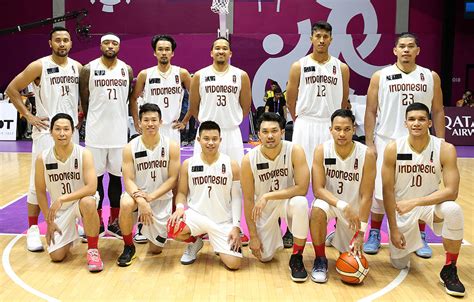 Kulaifikasi Fiba Asia Tim Basket Indonesia Siapkan 12 Pemain