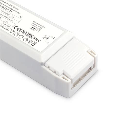 JCC BC020001 24V 75W Triac Dimmable IP20 Driver AA Jones Electric