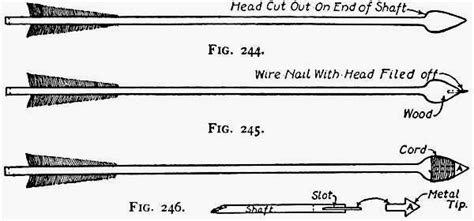 How to make Bow and Arrow and How to make Arrows for a Bow ...