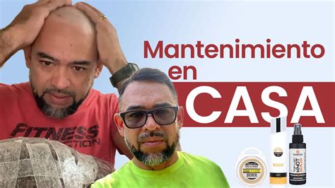 Guía DEFINITIVA de mantenimiento en casa de una prótesis capilar