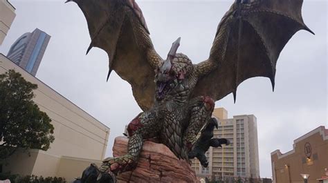 Usj「モンスターハンター・ザ・リアル 2015」で等身大「ジンオウガ」が咆哮！超帯電状態も徹底再現 インサイド