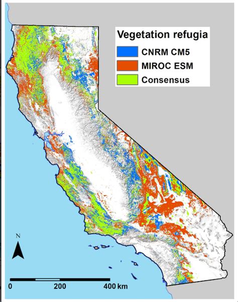 Californias Climate Refugia Mapping The Stable Places Uc Davis