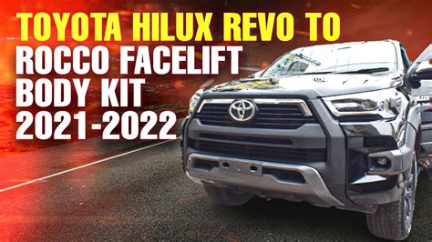 Toyota Hilux Revo To Rocco Facelift Body Kit Many Accessories After