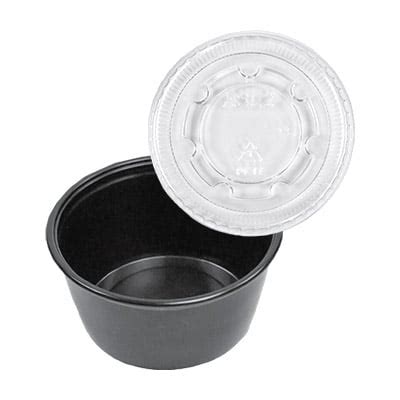 Plastic Portion Cups With Lids YBC Supply