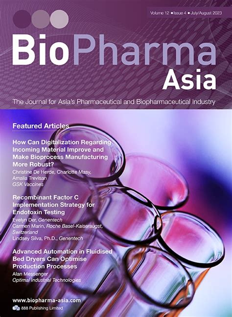 Julyaugust 2023 • Biopharma Asia