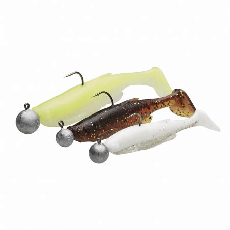 Kit Leurres Souples Savage Gear Fat Minnow T Tail Leurre de la pêche